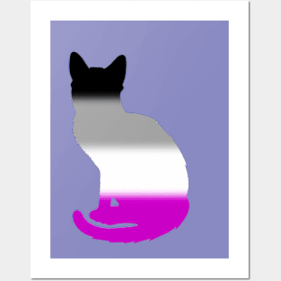 Ace Cat Silhouette Posters and Art